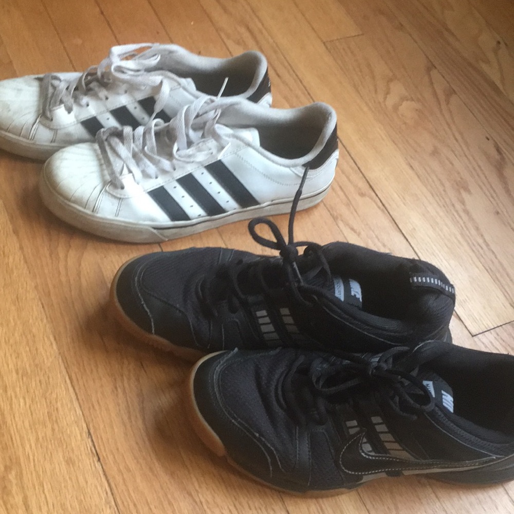 Bundle of old shoes